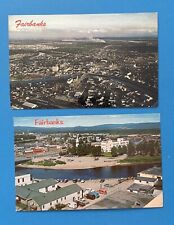 Fairbanks, AK-Alaska, Aerial View Of City Vintage Postcard Lot picture