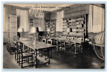 c1920s Interior Lauren Rogers Library Laurel Mississippi MS Unposted Postcard picture