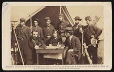 Group. Topographical Engineers, Camp Winfield Scott, near Yorktown, May 2, 1862 picture