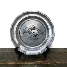 Wilton Columbia RWP Pewter Serving Platter Lobster Crayfish Design 11 7/8” Plate picture