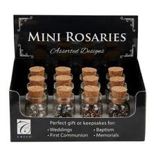 Mini Rosaries in a Bottle Catholic Praying Rosery for Men & Women - Pack of 12 picture