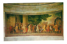 Vintage Postcard The National Archives Washington D.C. Barry Faulkner Mural Art picture