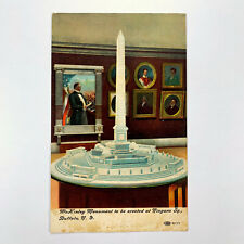 Postcard New York Buffalo NY McKinley Monument Model Plan 1910s Unposted Divided picture