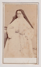 Anonymous CDV c.1870 - A Religious - Vintage Albumen Print picture