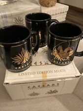 Set of 3 vintage Caesar Palace Mugs with Box picture