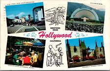 Postcard  Greetings From Hollywood California [bl] picture