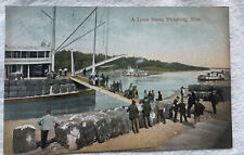 “Very Rare” 1908 A Levee Scene, Vicksburg, Miss. picture