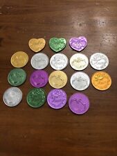 Krewe of AMOR  Lot Of 17 Mardi Gras doubloons Various Years picture