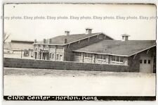 Civic Center building, Horton, Kansas; photo postcard RPPC % picture