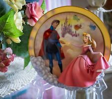 Disney 3D Sleeping Beauty - Dancing in the Clouds Plate - Bradford Exchange picture