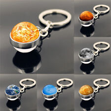 System Gifts  Pendant  Nebula Double Solar Galaxy Planet Ball Galaxy Keychain picture