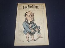 1882 OCTOBER 13 LE DON QUICHOTTE NEWSPAPER - M. GOBLET - FRENCH - FR 3334 picture