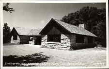 Henderson KY Kentucky Audubon Shelter House Cline? Real Photo Postcard picture