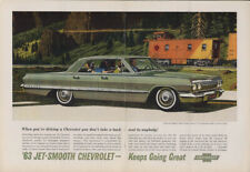 Don’t take a back seat to anyone Chevrolet Impala Sport Sedan ad 1963 picture