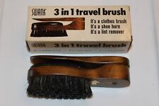 Vintage SWANK 3 in 1 Travel Brush in Original Box  West Germany picture