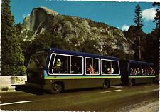 Vintage Postcard 4x6- THE VALLEY SHUTTLE BUS, YOSEMITE NATIONAL PARK, CA. picture