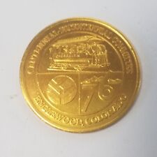 1976 Colorado Centennial Bicentennial Coin Englewood Green Russell picture
