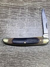 Vintage Schrade Old Timer 180T Folding Pocket Knife missing name plate picture