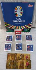 TOPPS EURO 2024 Ger - Semi-Complete, 350 Stickers + Hardcover Sticker Album - picture