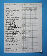 Autographed Hand Signed MELISSA ETHERIDGE Concert 