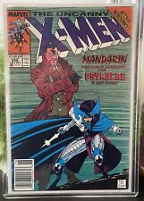 The Uncanny X-men 256—Mark Jewelers Newsstand Edition—1st New Psylocke 1989 picture
