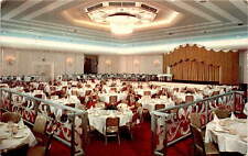 The Shamrock Hilton, Houston, Texas, The Emerald Room, grand ballroom, Postcard picture