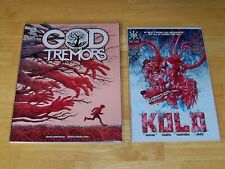 Lot Of 2 Horror ONE-SHOT Comics -- KOLD / GOD OF TREMORS --Aftershock Source picture