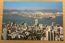 POSTCARD UNUSED - VICTORIA CITY & KOWLOON PENINSULAR, HONG KONG, CHINA picture