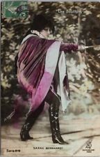 1900s Actress SARAH BERNHARDT RPPC Postcard 
