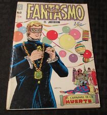 1969 FANTASMO El Justiciero #3 Spanish Foreign Comicbook Digest FN+ B&W 64p RARE picture
