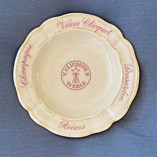 1950's RARE ~ VEUVE CLICQUOT CHAMPAGNE ADVERTISING PIN TIP TRAY LIMOGES  FRANCE picture