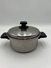 Rena Ware Vintage 18-8 Stainless Steel 2 Qt 3 Ply  Pot & Lid 7.5