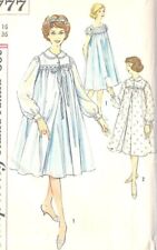 COMPLETE 14/B34 1958 VINTAGE SEWING PATTERN SIMPLICITIY 2777 NIGHTGOWNS picture