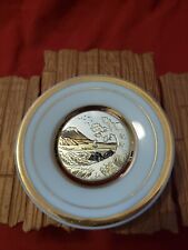 Vintage Small Decorative Plate Of Japanese Scene picture