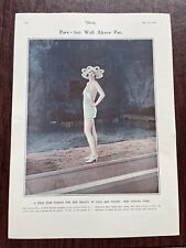 Thelma Parr Actress Mack Sennett Comedies Hollywood Color Photo The Sketch 1925 picture