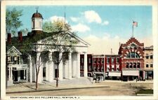 1918. NEWTON, NJ. COURT HOUSE. POSTCARD MM11 picture
