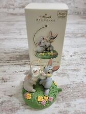 2007 Hallmark Keepsake Magic Ornament All Atwitter Disney's Bambi with Thumper picture