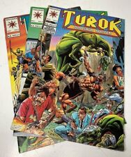 '93-'94 LOT of 3 Turok Dinosaur Hunter 1993 #2, 1993 #6, 1994 #7  VALIANT COMICS picture