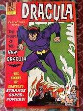 DRACULA # 2 (Dell 1962) 1st issue and origin of Dracula as a superhero picture