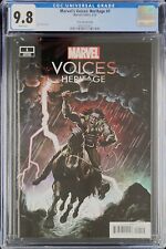 Marvel's Voices Heritage #1 Marvel 2022 VF/NM Comics 9.8 CGC Terry  variant picture