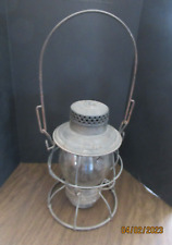 Old Southern Railroad Lantern with Etched Globe picture