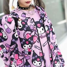 Kuromi ZIP Hoodie ACDC RAG  Sanrio Characters × Collaboration JAPAN Limited New picture