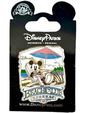 Disney Parks Resort Beach Club Mickey Mouse Trading Pin 2017 Authentic Original picture