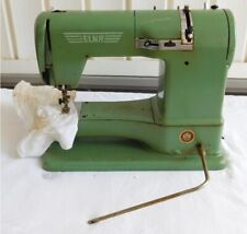 Vintage Elna Supermatic 722010 Portable Green Sewing Machine As/Is Parts Machine picture