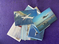 Lot Of (29) Vintage Post Cards of Boats, Planes, Cars, Trains picture