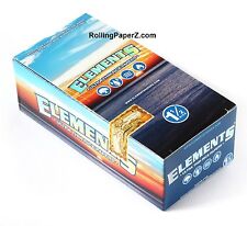 Elements Rice Cigarette Rolling Papers 1 1/2 Full Box 25 Packs/33 leaves each picture