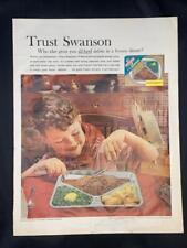 Magazine Ad* - 1961 - Swanson Frozen TV Dinners - Chopped Sirloin picture