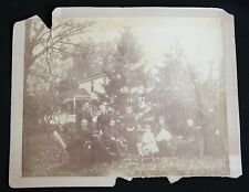  Vtg 1880s Photograph cdv THE BURCKY FAMILY William Emma Louise Chris May  picture