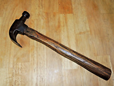 Vintage Cheney Little Falls NY Claw Hammer with Nail Holder, EX++ picture
