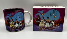 Disney Aladdin Coffee Mug 1990’s Disney Store Cup VTG picture